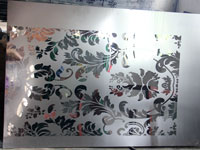 mirror etched finish stainless steel sheet