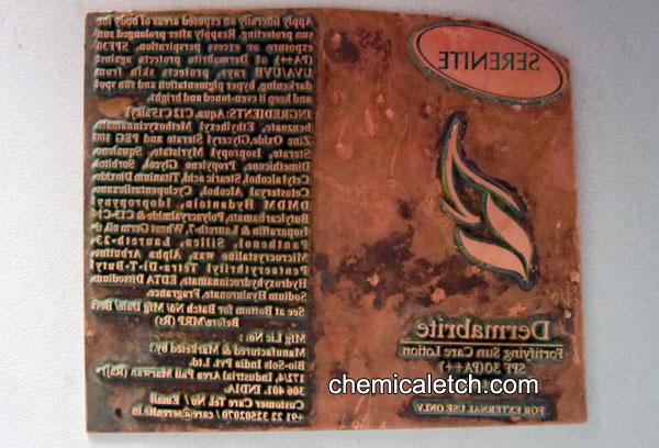 etching copper stamping dies