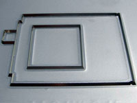 Etched metal cutting die