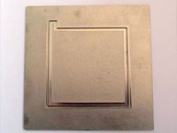 Customized cutting die etching