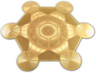 acid etched brass art work