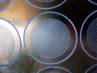 photo chemical etched brass mesh