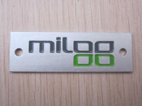 chemical etching aluminum sign