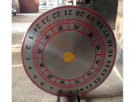 Etching Stainless steel sign