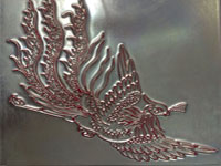 Customized etching magnesium stamping block 