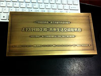 acid etching brass bronze plaque